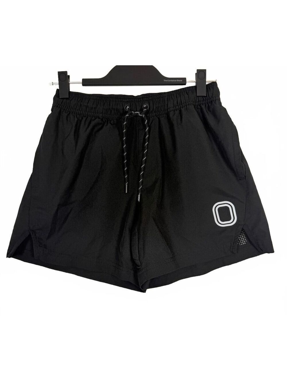Overtime Melo Performance Basketball Shorts Black White O Logo Men's Size Small